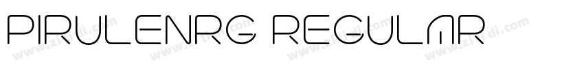 PIRULENRG REGULAR字体转换